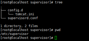 supervisor配置文件目录结构